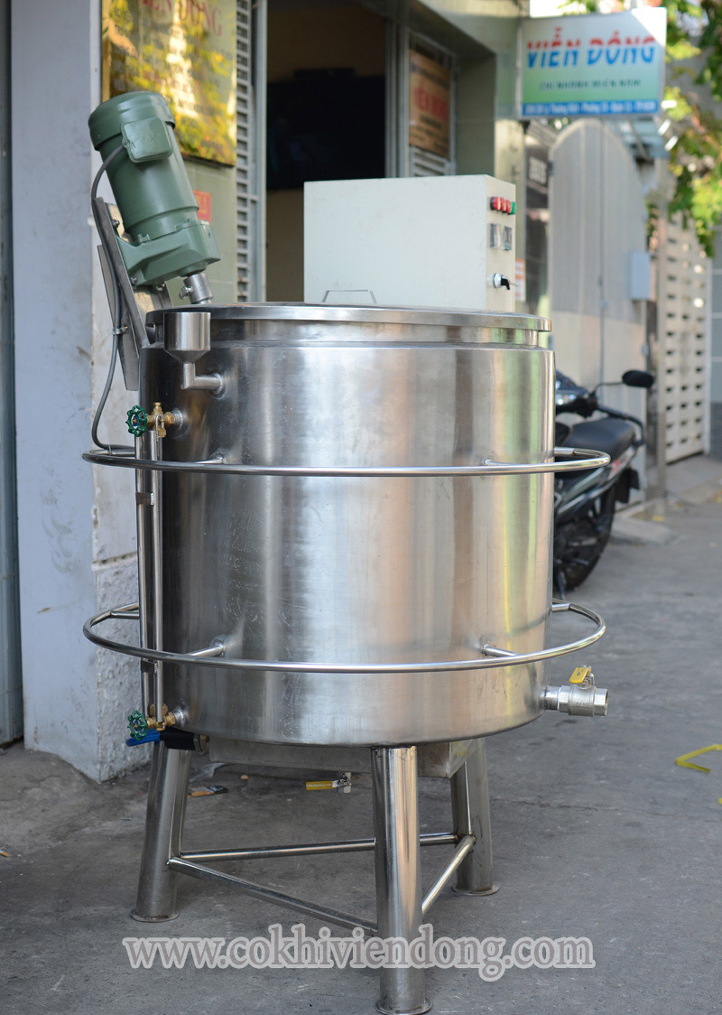 Nồi nấu cánh khuấy 3 lớp 150- 200L
