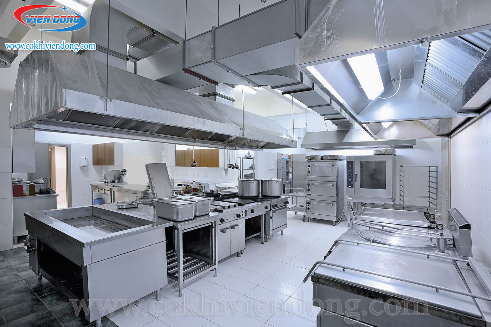 Lắp đặt bếp công nghiệp - Hệ thống thiết bị bếp công nghiệp chất lượng