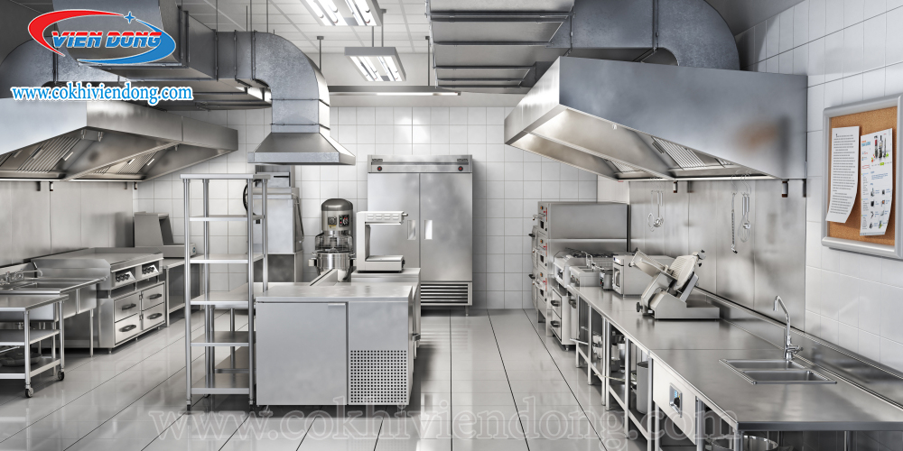Thiết bị bếp công nghiệp căn bản cho các khu vực trong bếp