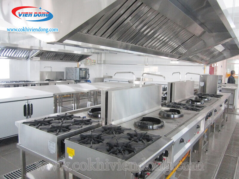 Lắp đặt bếp công nghiệp - Hệ thống thiết bị bếp công nghiệp chất lượng