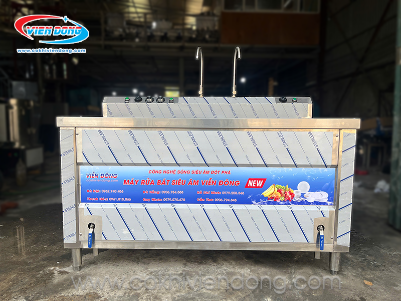 máy rửa bát siêu âm công nghiệp