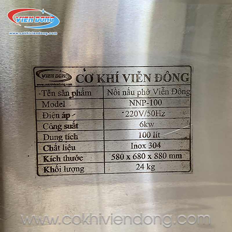 giá nồi nấu phở bằng điện