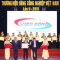 Viễn Đông nhận cúp thương hiệu vàng công nghiệp Việt Nam