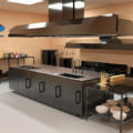 mẫu thiết kế bếp nhà hàng 3D