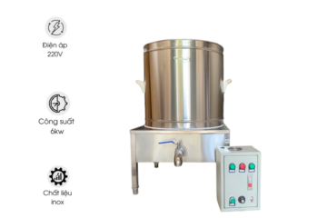 Giá Nồi Nấu Phở Bằng Điện 100L Inox